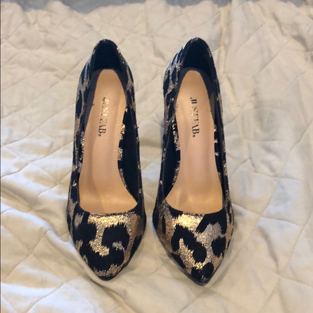 Leopard heels